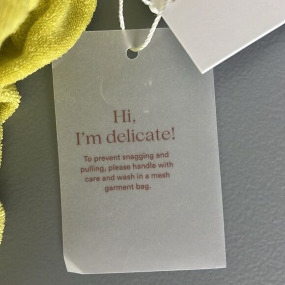 NWT Andie Swim The lbo Terry Cover-Up Pants in Honeysuckle Size S - Picture 3 of 9